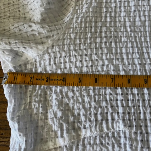 Women's - Fenini - White Button Front Swimsuit / Beach Coverup - Size XL - Picture 5 of 13